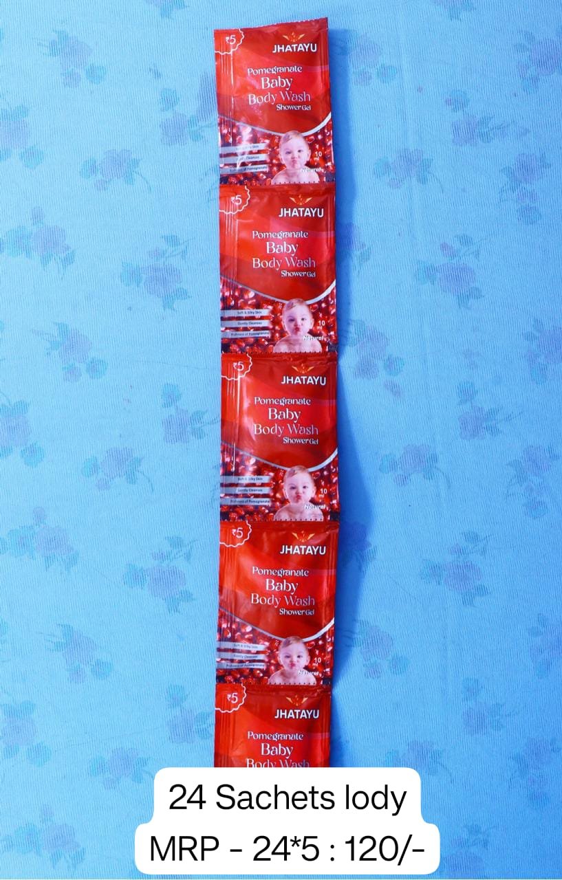 Pomegranate Baby Body Wash